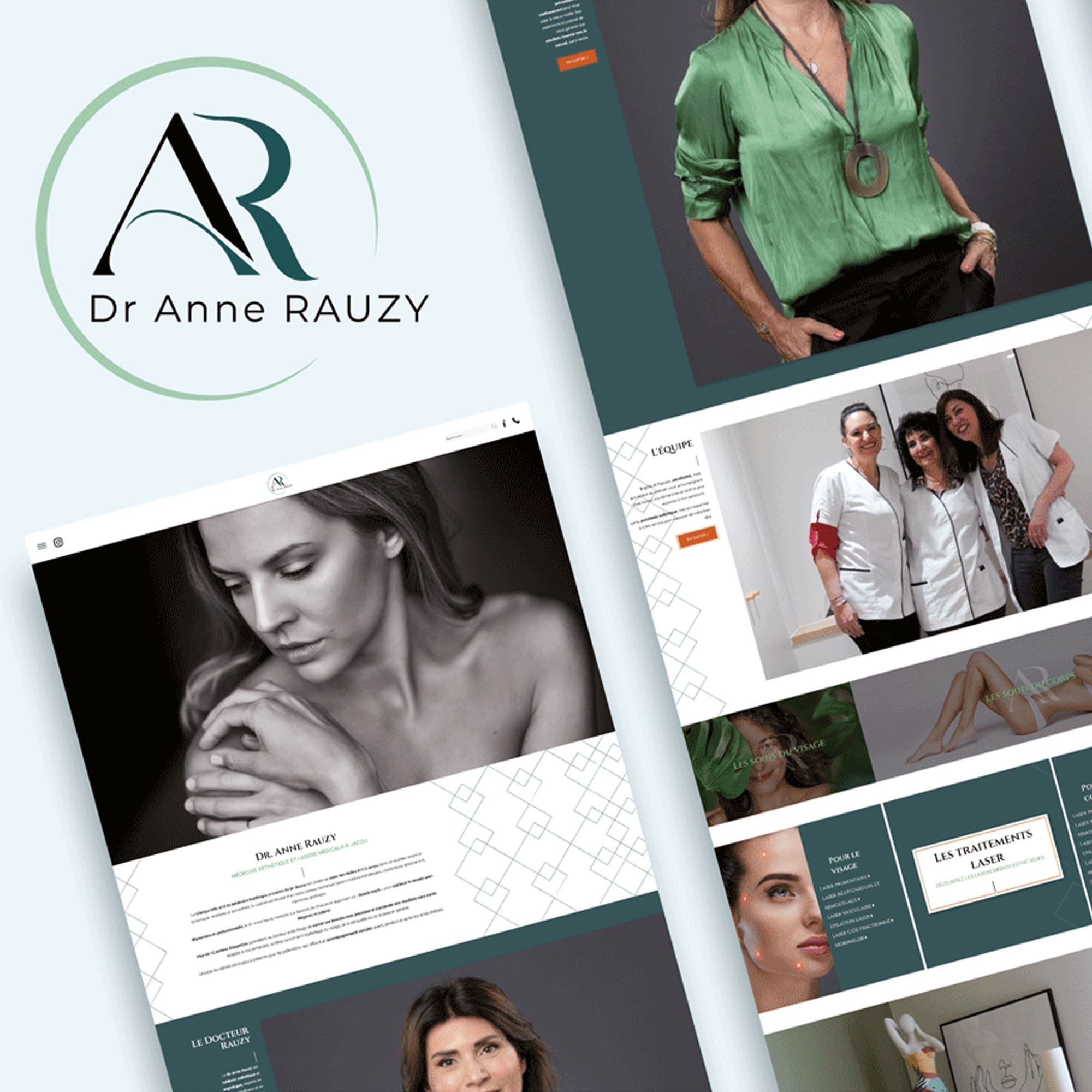 Création du site Internet du Dr. Anne Rauzy